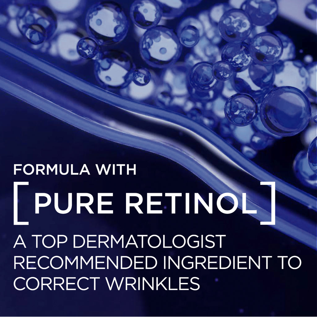 L'Oréal Paris - Revitalift Retinol Night Serum For Face, With 0.2% Pure Retinol, Moisturizes Skin and Eliminates Deep Wrinkles, For All Skin Types | MazenOnline