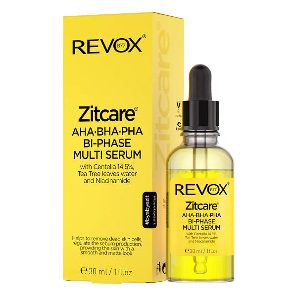 REVOX - Zitcare AHA.BHA.PHA Bi-Phase Multi Serum | MazenOnline