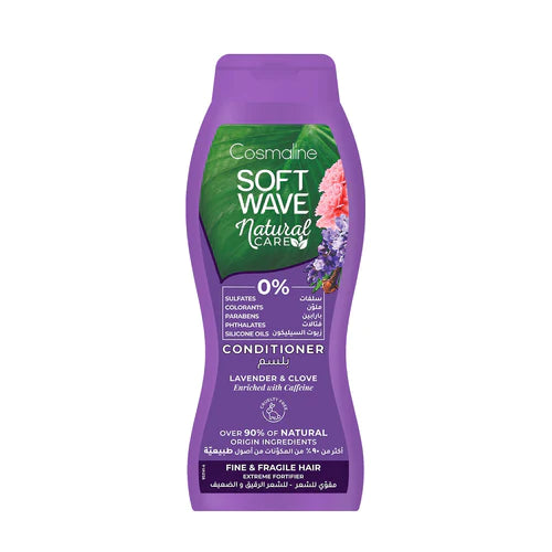 Soft Wave Natural Care Conditioner Fine & Fragile Hair, 400Ml - MazenOnline