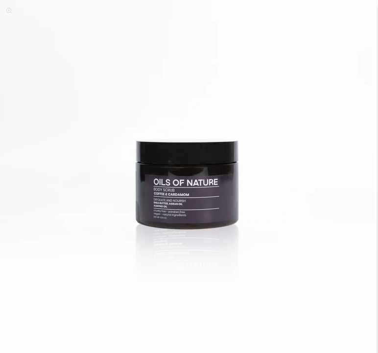 Oils Of Nature - Coffee and Cardamon Scrub | MazenOnline