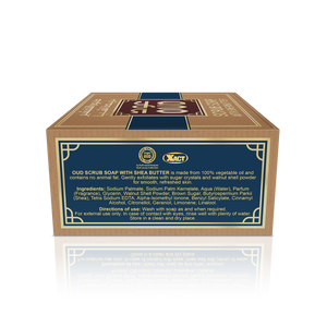 Oud Scrub Soap With Shea Butter 125g