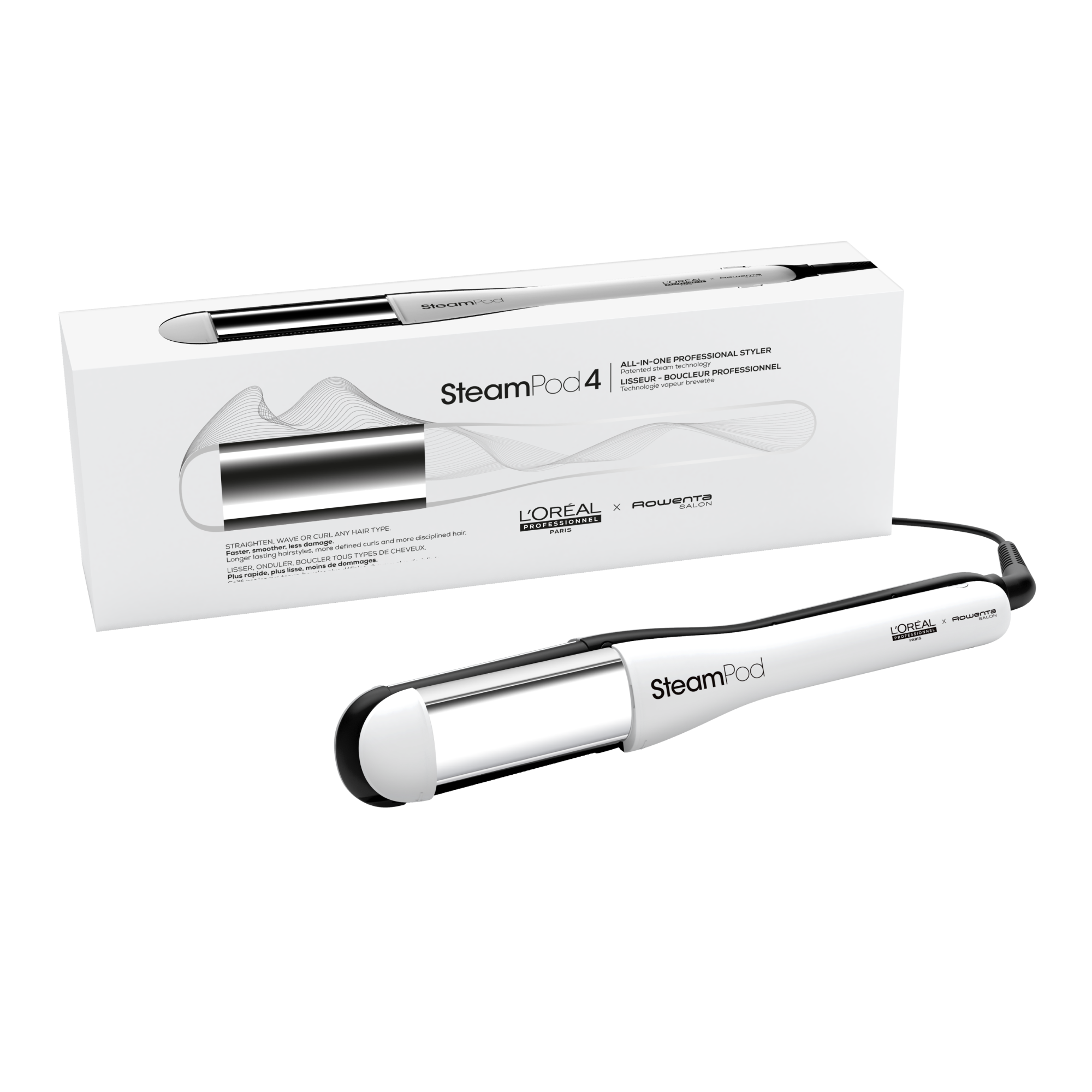 L'Oréal Professionnel - Steampod 4 Steam Hair Straightener & Styling | MazenOnline