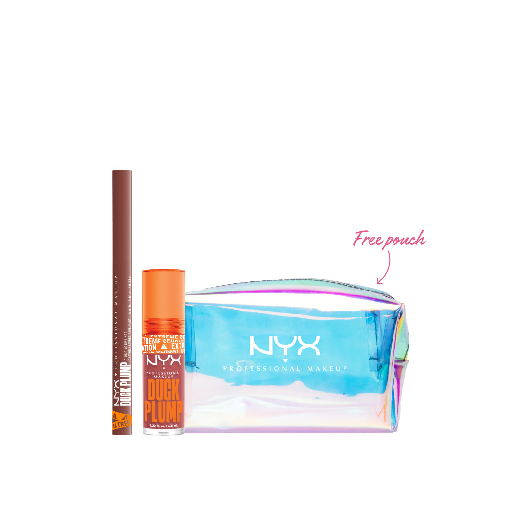 Duck Plump Plumping Lip Liner + Duck Plump Lip Plumping Lacquer + Gift