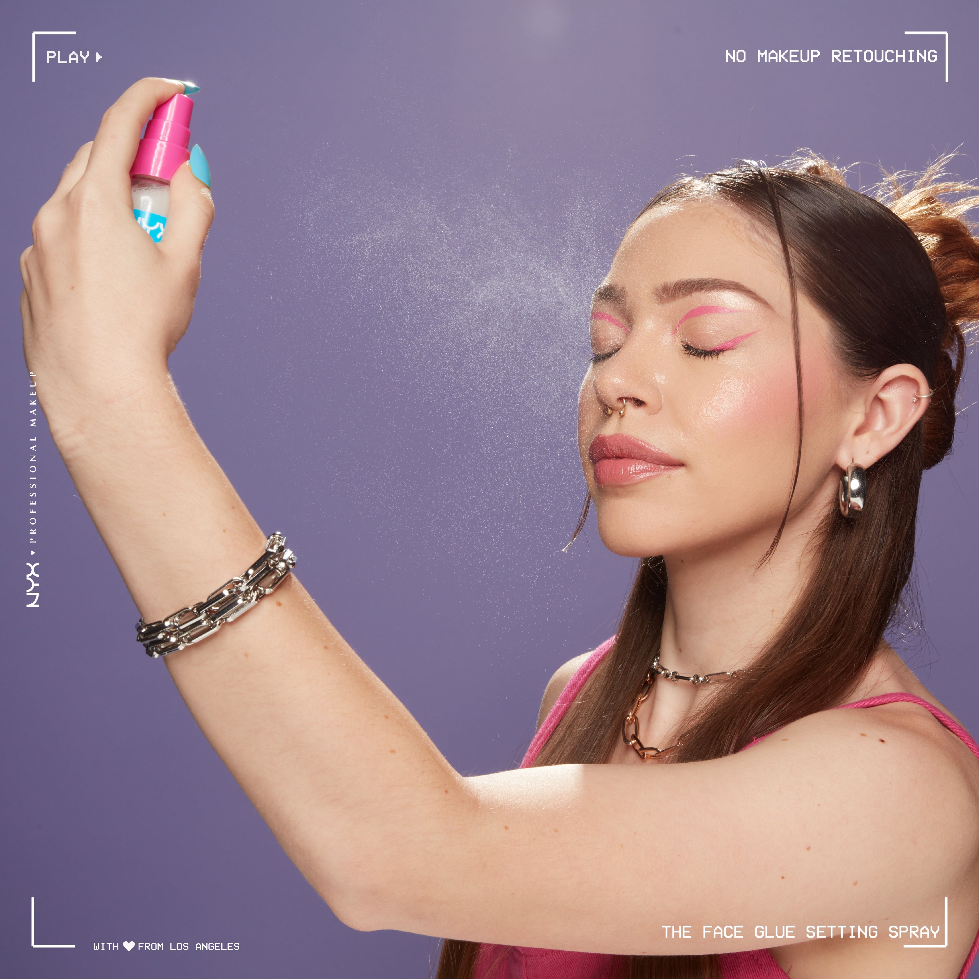 NYX Professional Makeup - The Face Glue Setting Spray | MazenOnline