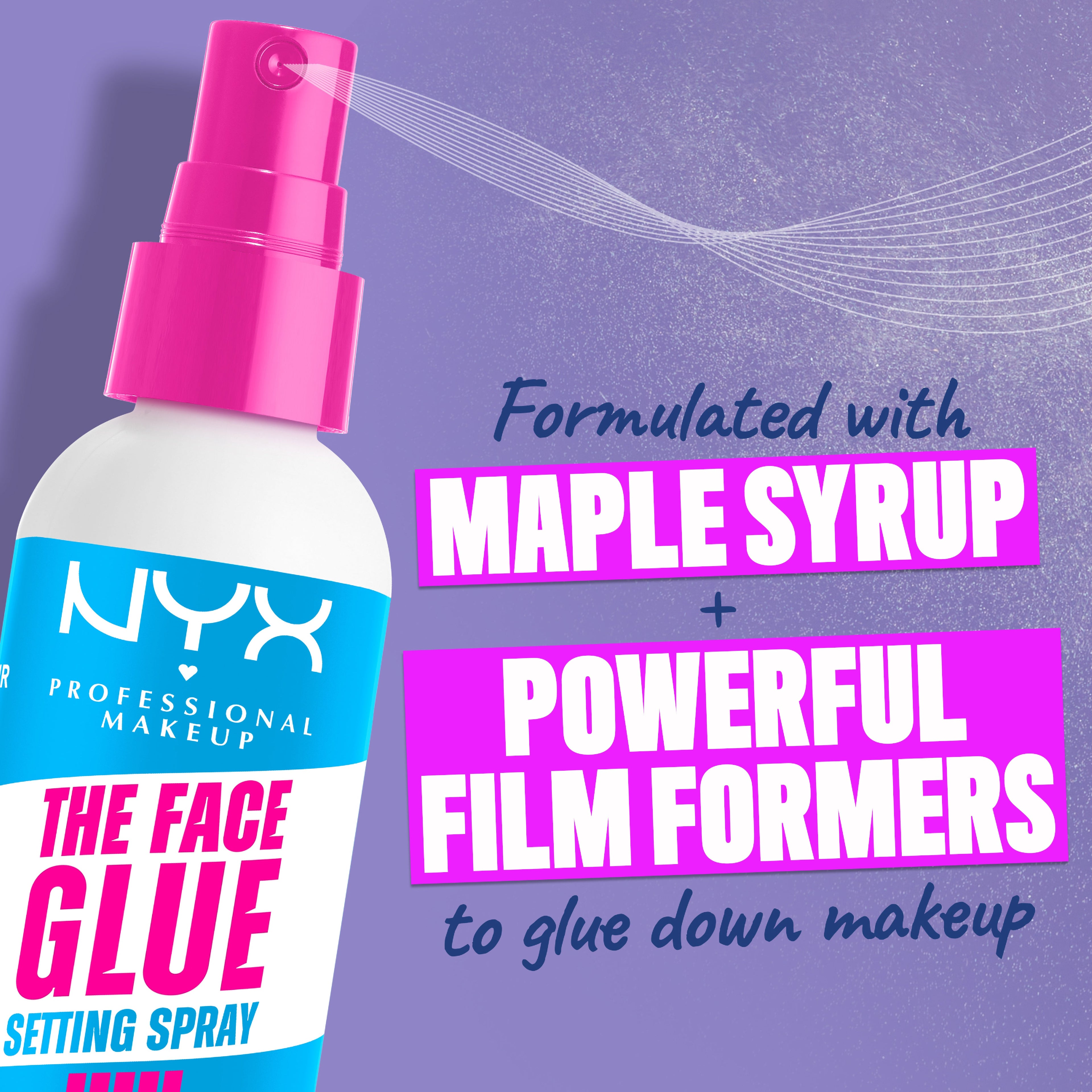 NYX Professional Makeup - The Face Glue Setting Spray | MazenOnline