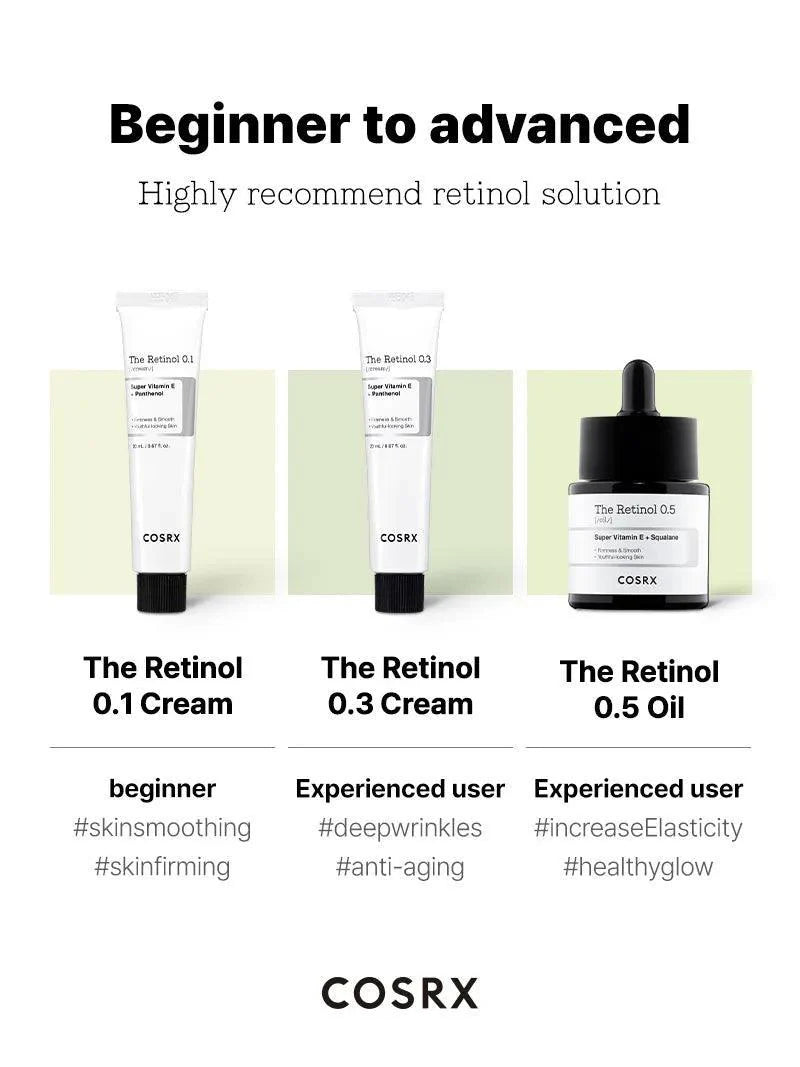 COSRX - The Retinol 0.5 Oil | MazenOnline
