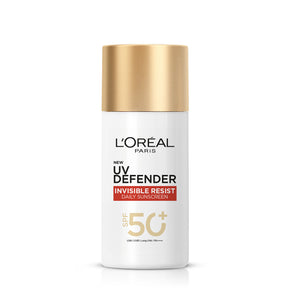L'Oréal Paris - UV Defender Invisible Resist Sunscreen SPF50+, Daily Sunscreen With Long Uva Protection, For All Skin Types | MazenOnline