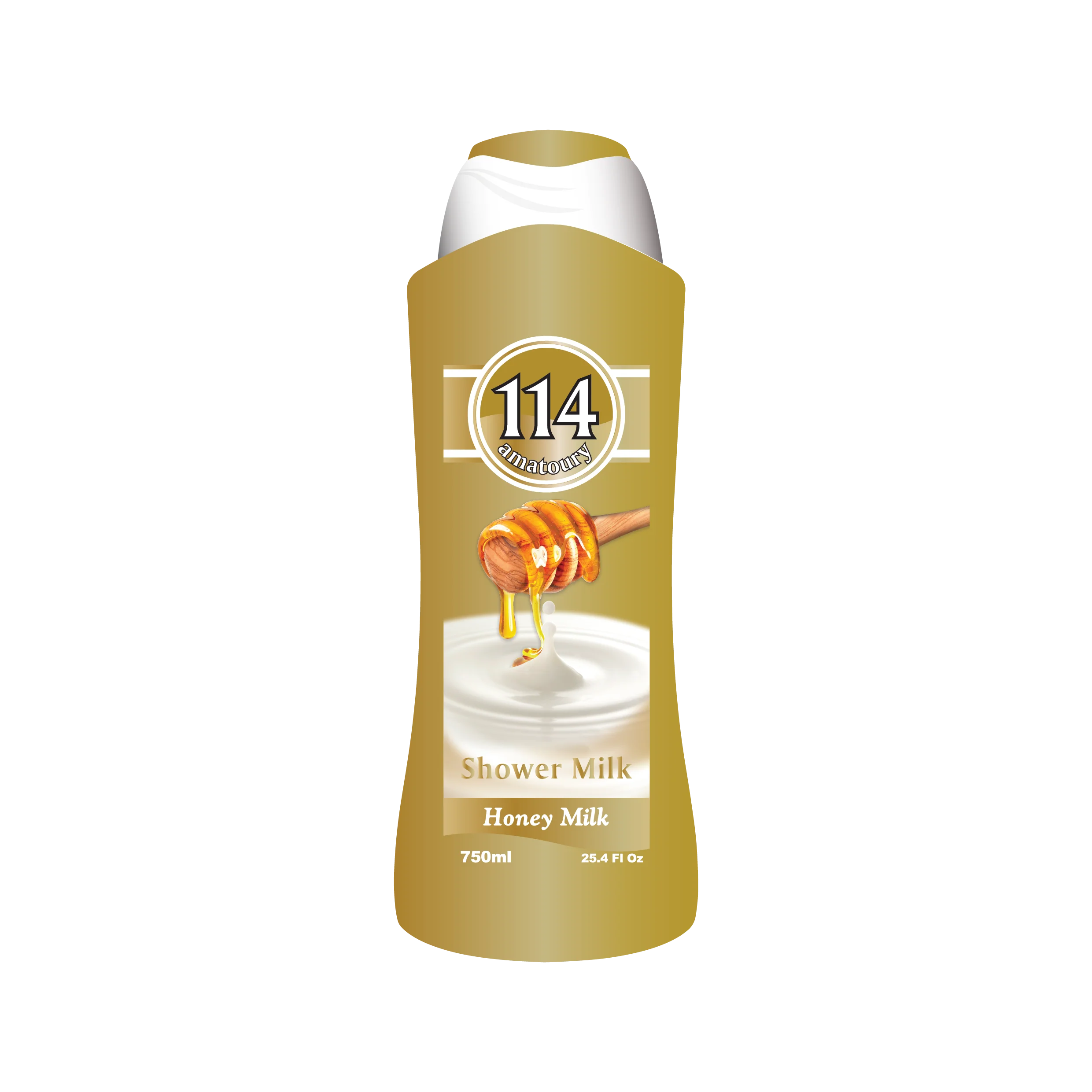 Shower Gel HONEY & MILK 750ML - MazenOnline