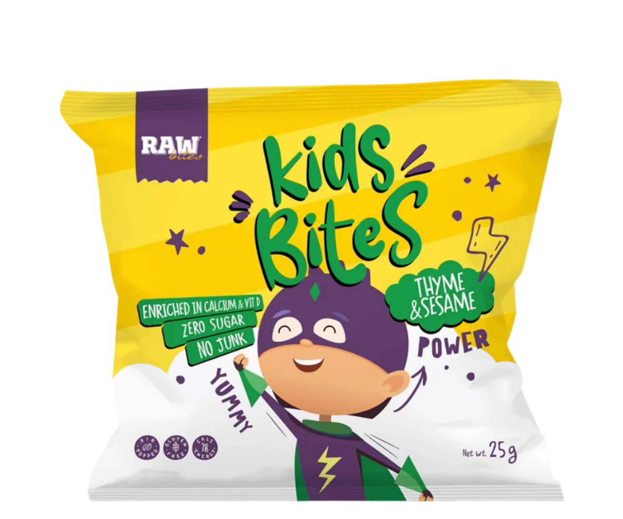 Raw - Bites Kids Thyme & Sesame | MazenOnline