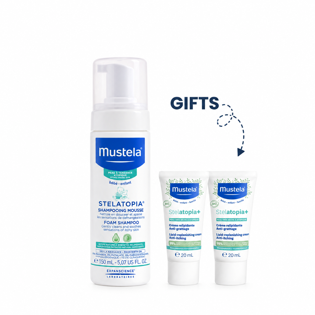 Stelatopia Foam Shampoo + Gift