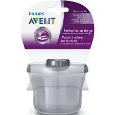 Powder Formula Dispenser & Snack Cup - Grey, - MazenOnline Main image