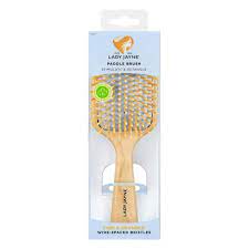 Paddle Brush - Stimulate & Detangle Wide-Spaced Bristles - MazenOnline