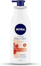 Body Lotion Natural Glow, Cell Repair, Spf 15 & 50X Vitamin C 400ml - MazenOnline