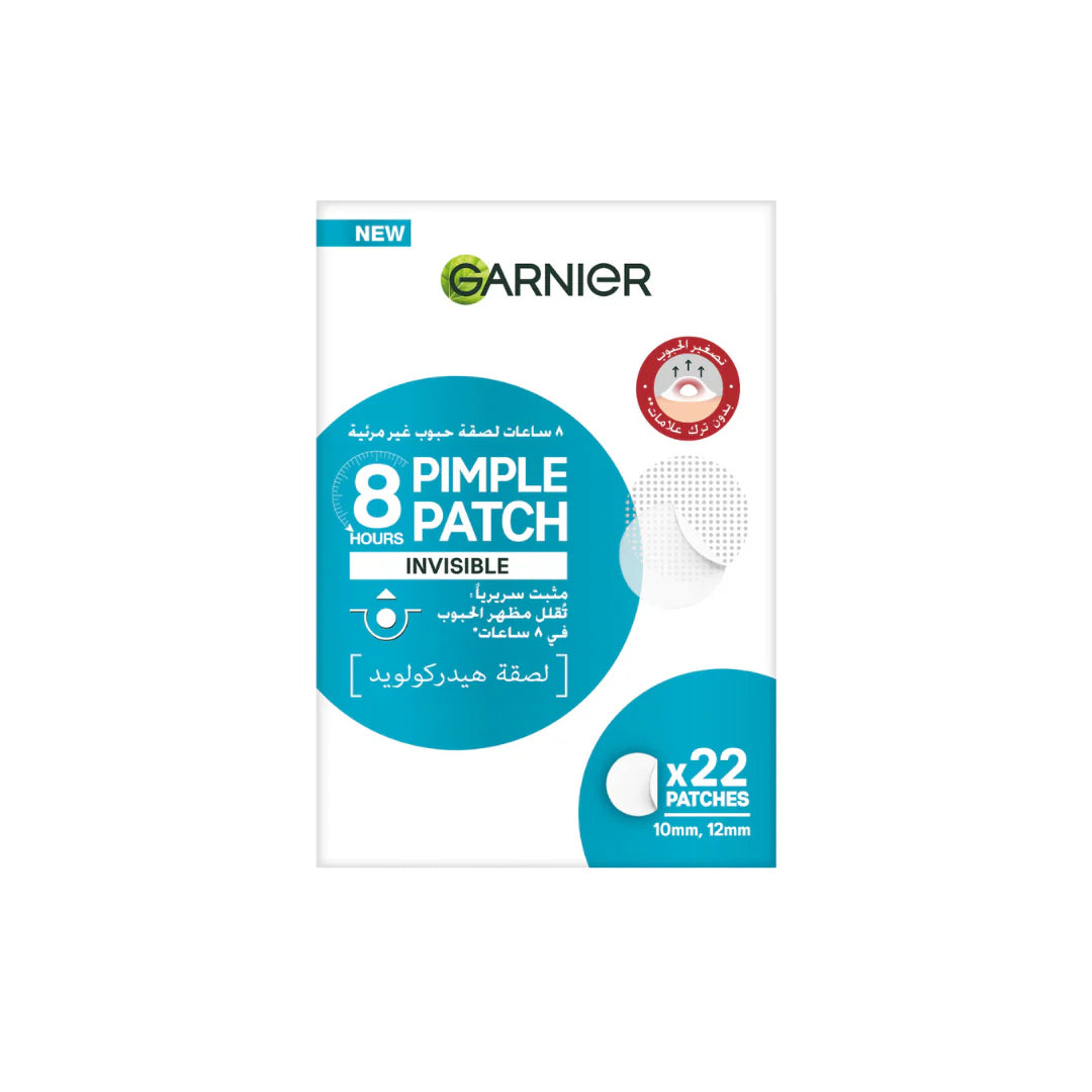 Garnier - Skin Active Fast Clear Invisible Pimple Patch 8 Hours Hydrocolloid | MazenOnline