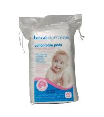bebedermine cotton baby pads 60pads - MazenOnline Main image