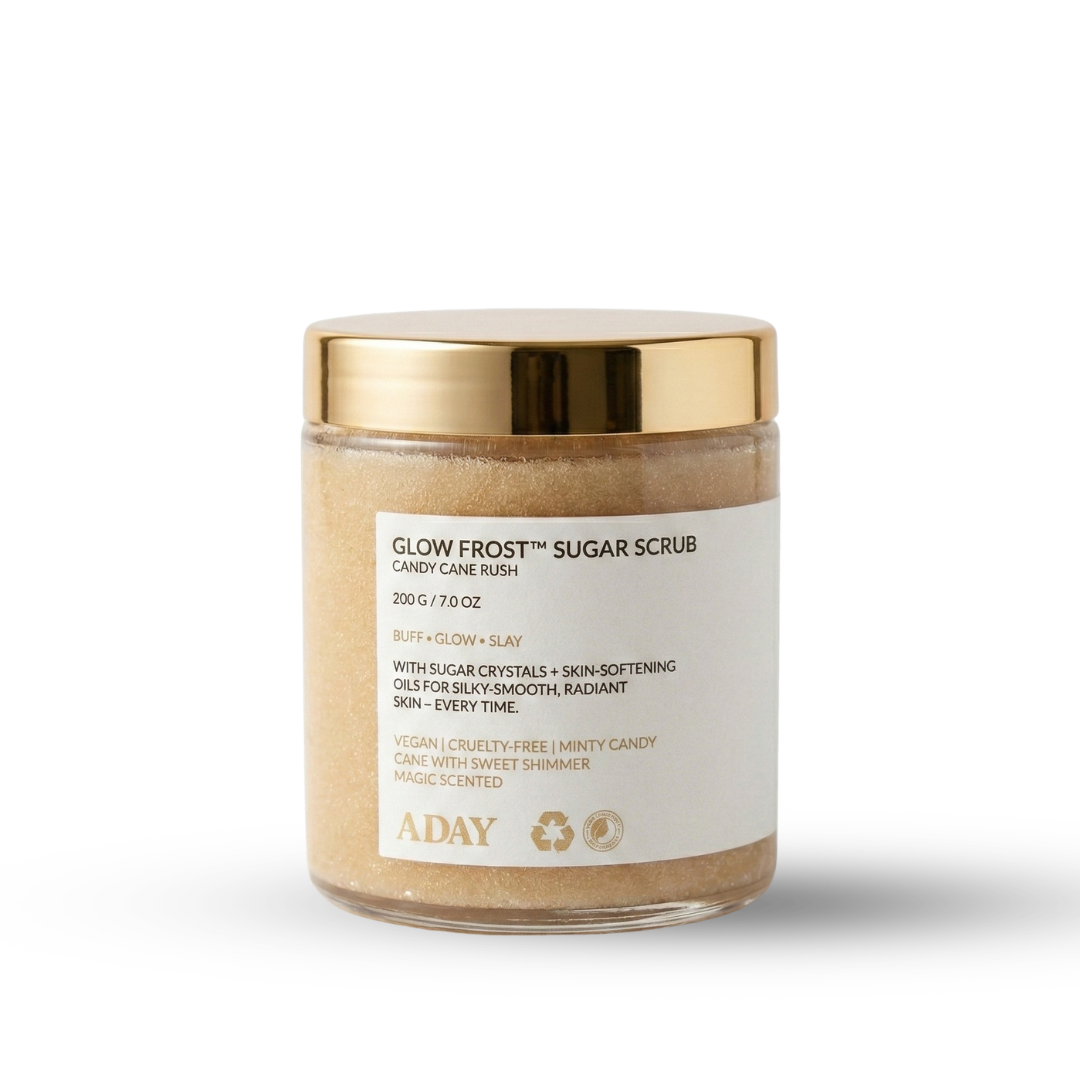 ADAY - Glow Frost™ Sugar Scrub: Candy Cane Rush | MazenOnline Main image