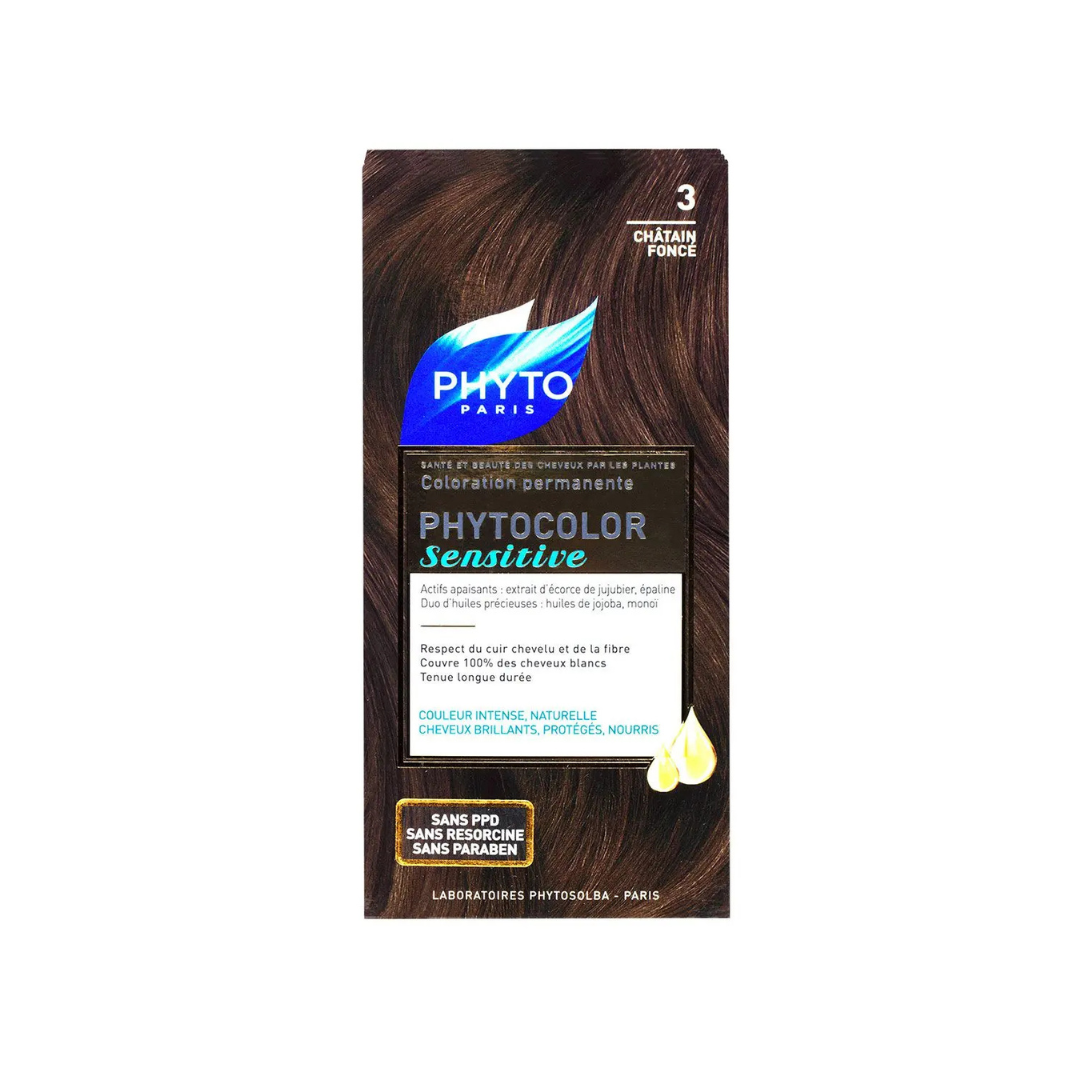 صبغة تلوين دائمة حساسة من Phytocolor
