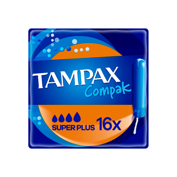Compak Super Plus Tampons With Applicator