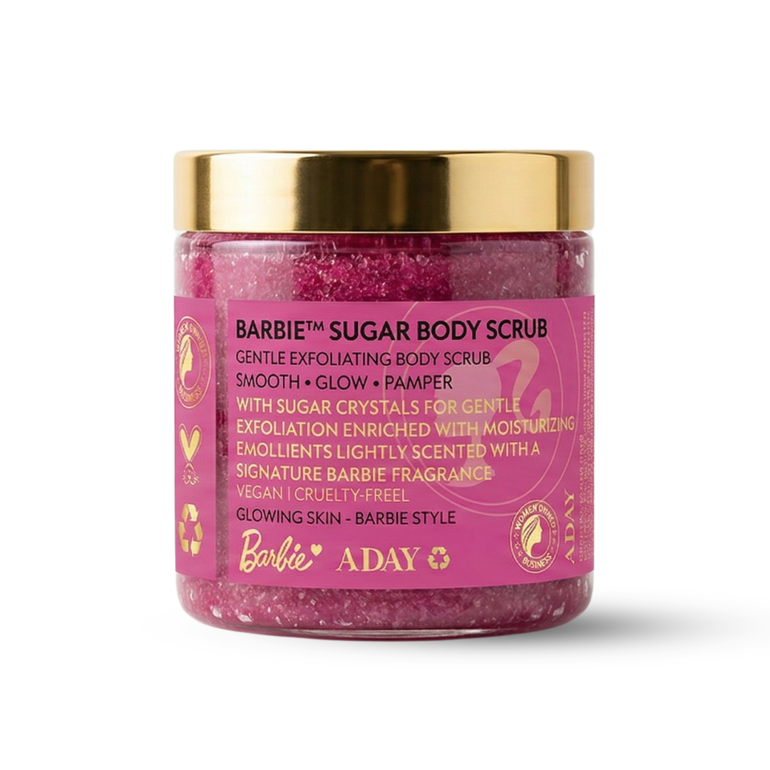 ADAY - ADAY x Barbie™ Sugar Body Scrub – Gentle Exfoliating Body Scrub with Shea Butter | MazenOnline