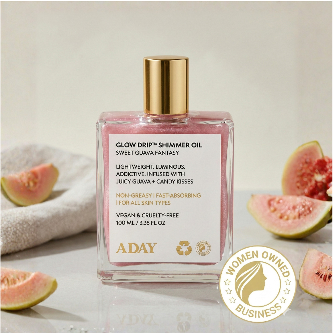 Glow Drip™ Shimmer Oil – Sweet Guava Fantasy Secondary image