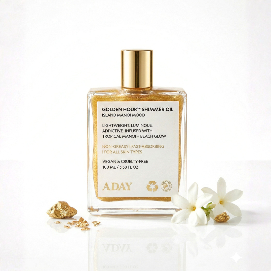 ADAY - Golden Hour™ Shimmer Oil – Island Manoi Mood | MazenOnline