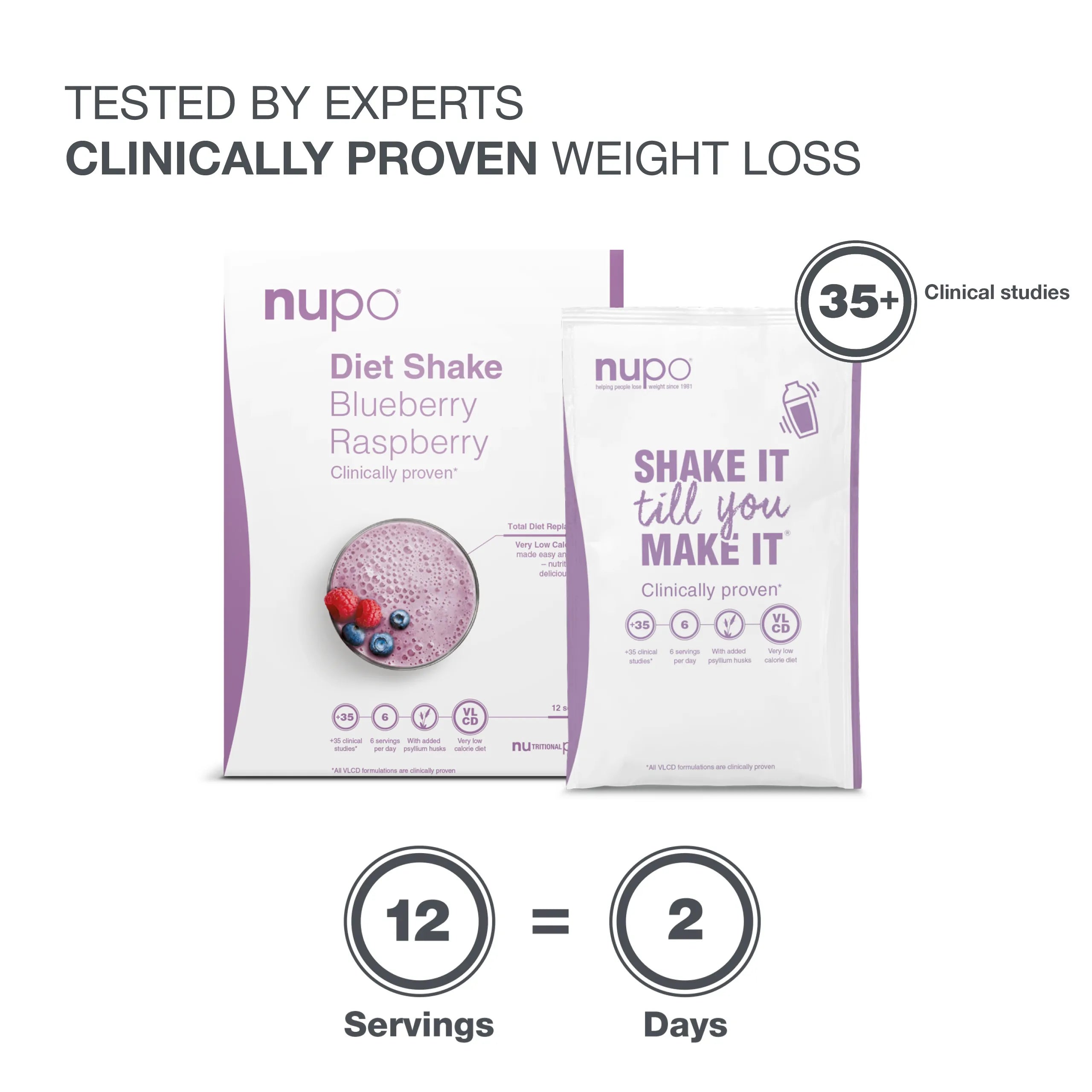 Diet Shake Blueberry Raspberry - MazenOnline