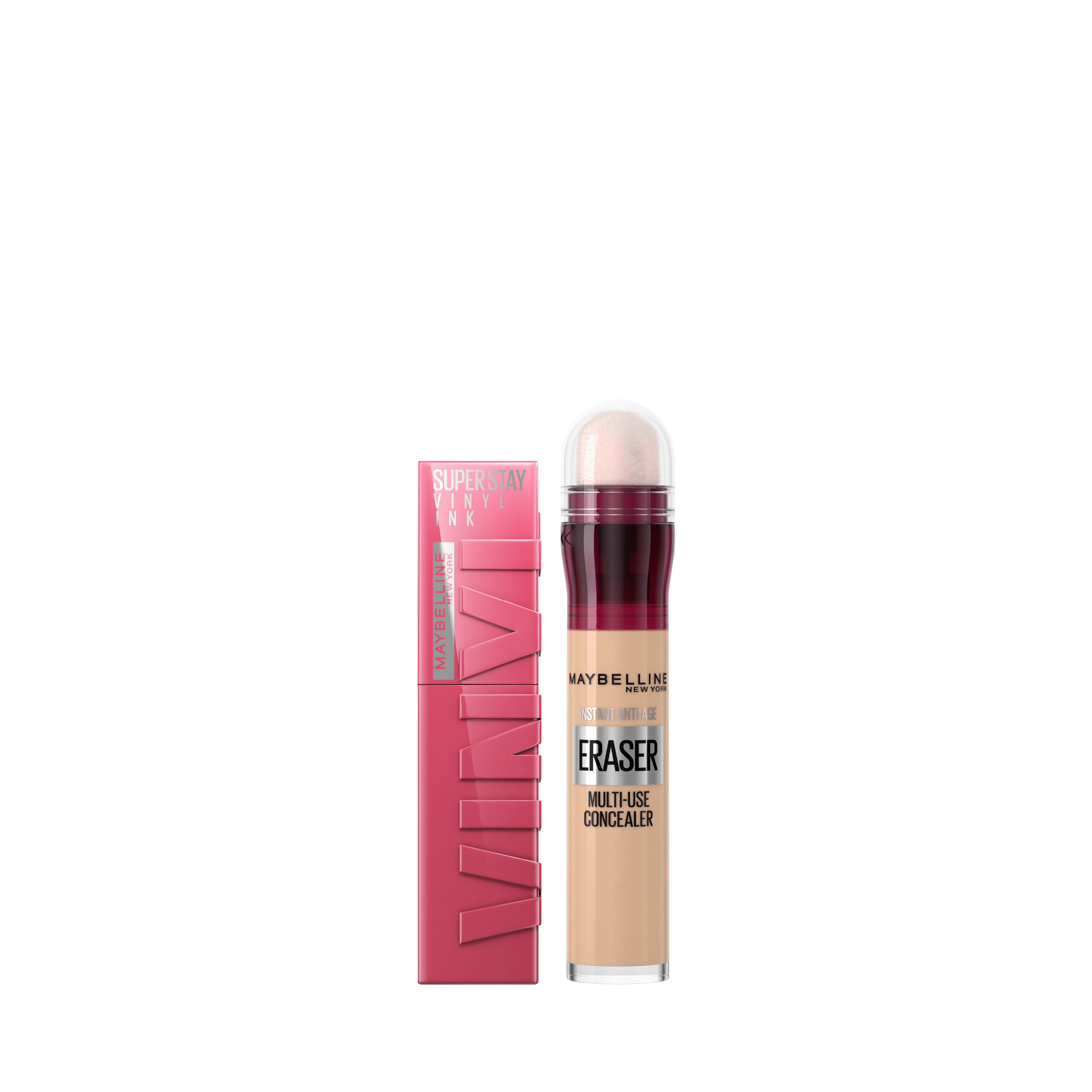 Super Stay Vinyl Ink Longwear Liquid Lip Color + Instant Age Rewind Concealer + Gift