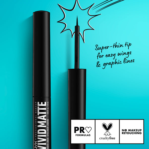 NYX Professional Makeup - Vivid Matte Liquid Liner | MazenOnline