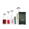 Essie To The Rescue UV Gel Damage Repair and Break Fix liquid nail care treatment with nail polish gift set