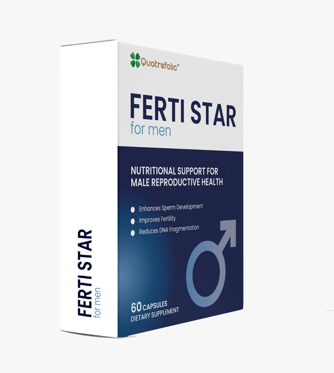 Quatrefolic - Ferti Star For Men | MazenOnline