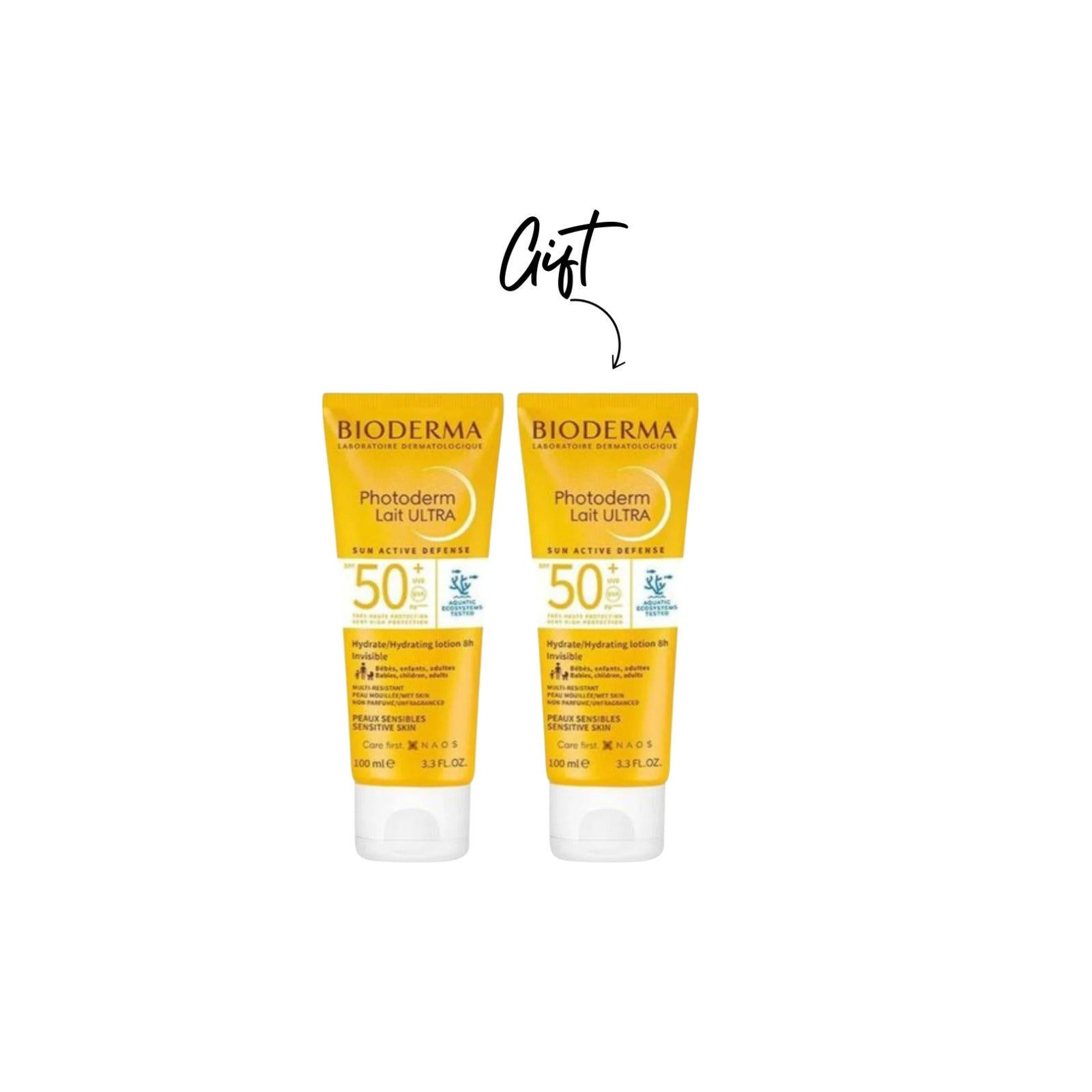 Bioderma - Photoderm Lait Ultra SPF50 *2 100ml | MazenOnline