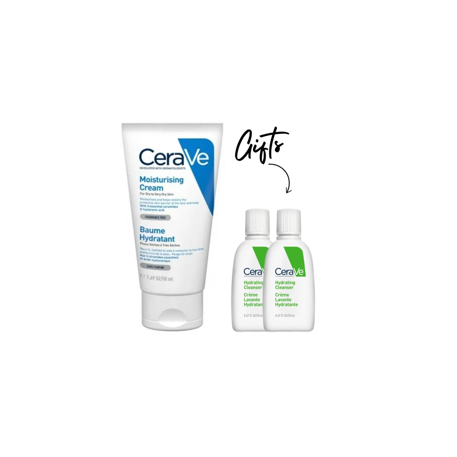 CeraVe - Baume Hydratant + gift | MazenOnline