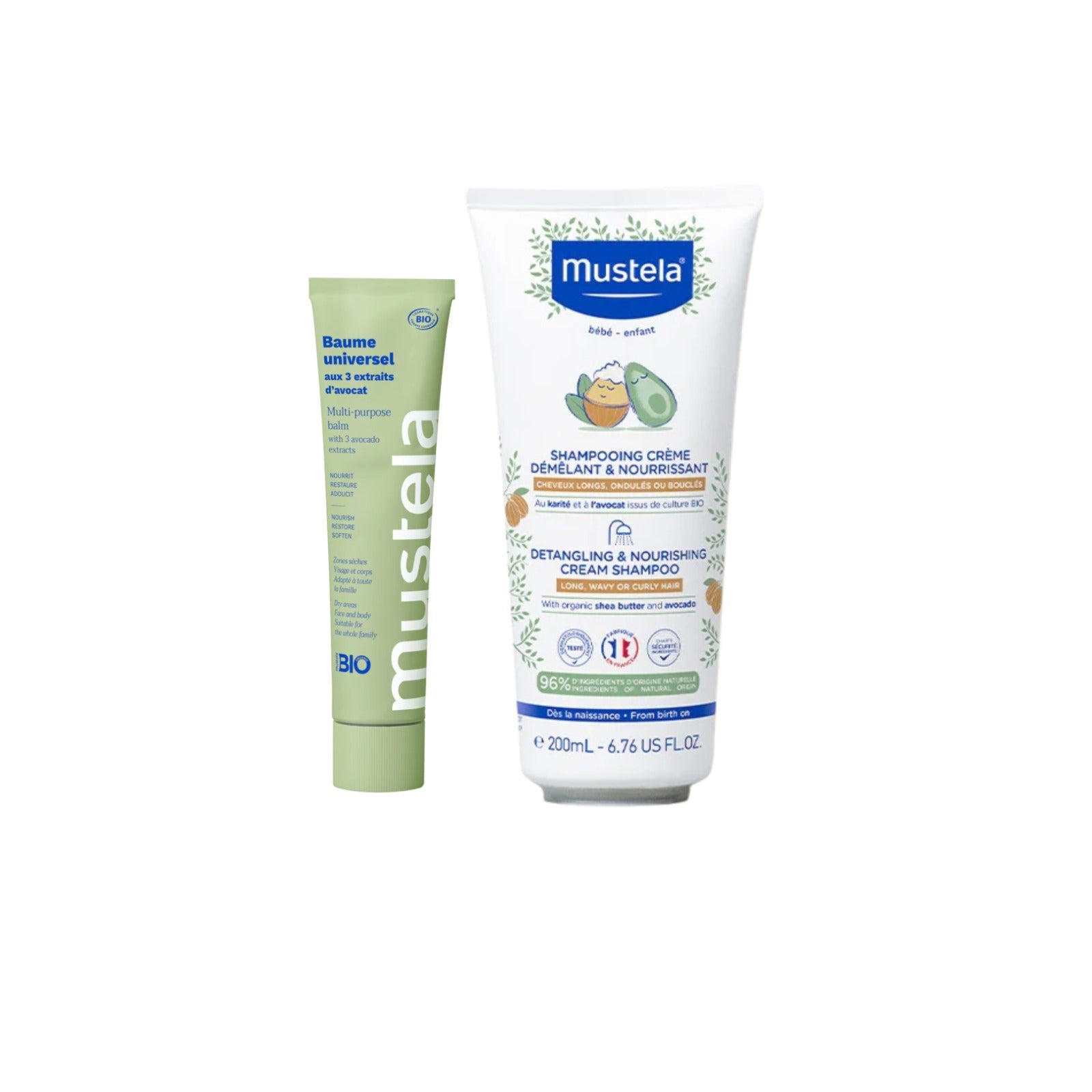 Mustela - BIO Universal Balm + Detangling & Nourishing Cream | MazenOnline