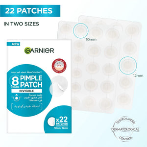 Garnier - Skin Active Fast Clear Invisible Pimple Patch 8 Hours Hydrocolloid | MazenOnline