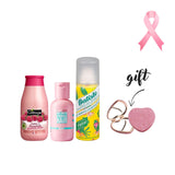 Mini Conditioner + Strawberry & Mint moisturizing Shower Gel And Bath Milk + Dry shampoo Fruity & cheeky Cherry + GIft
