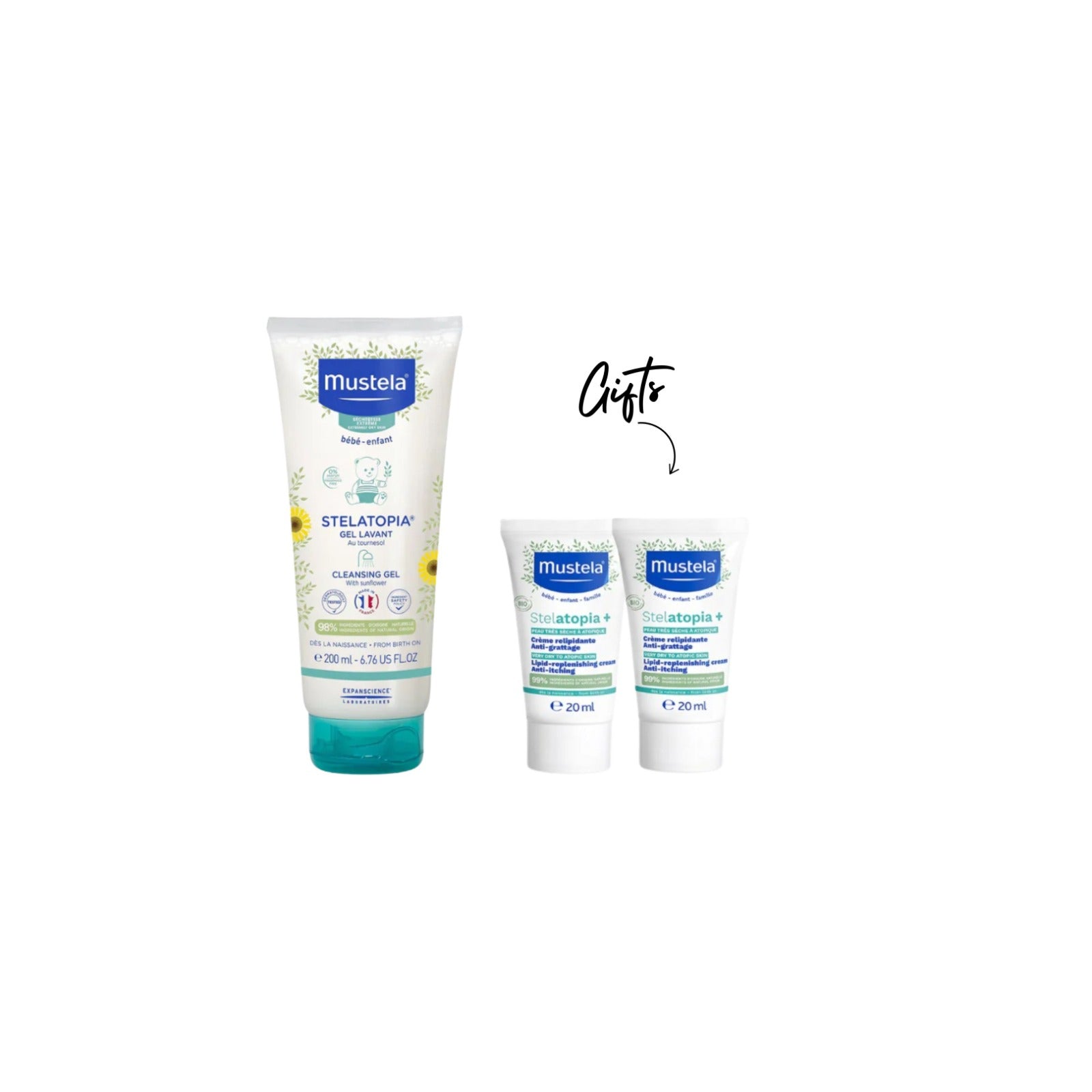 Mustela - Stelatopia Cleansing Gel + Gifts | MazenOnline