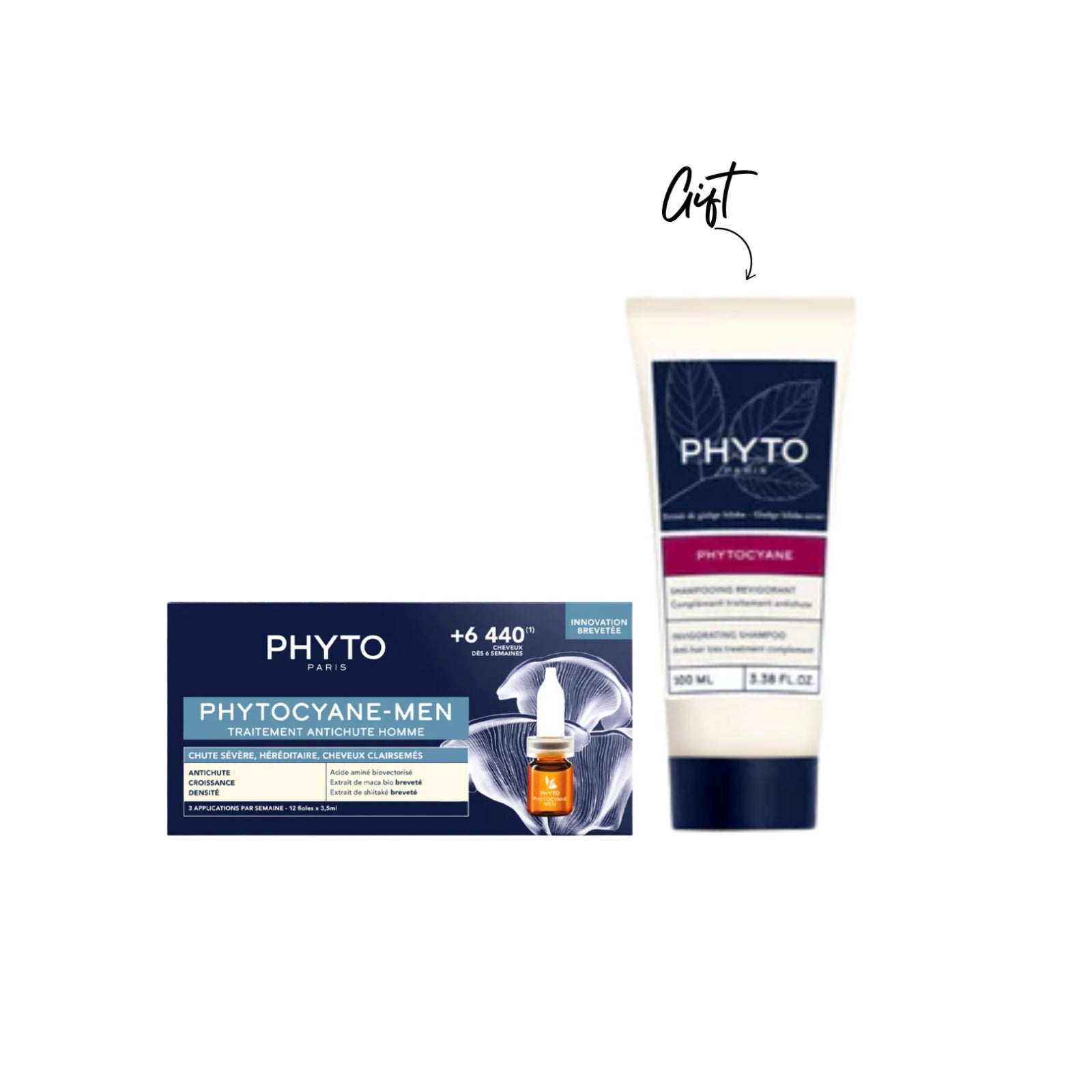 Phytocyane Densifying Treatment for Men - Progressive + Gift