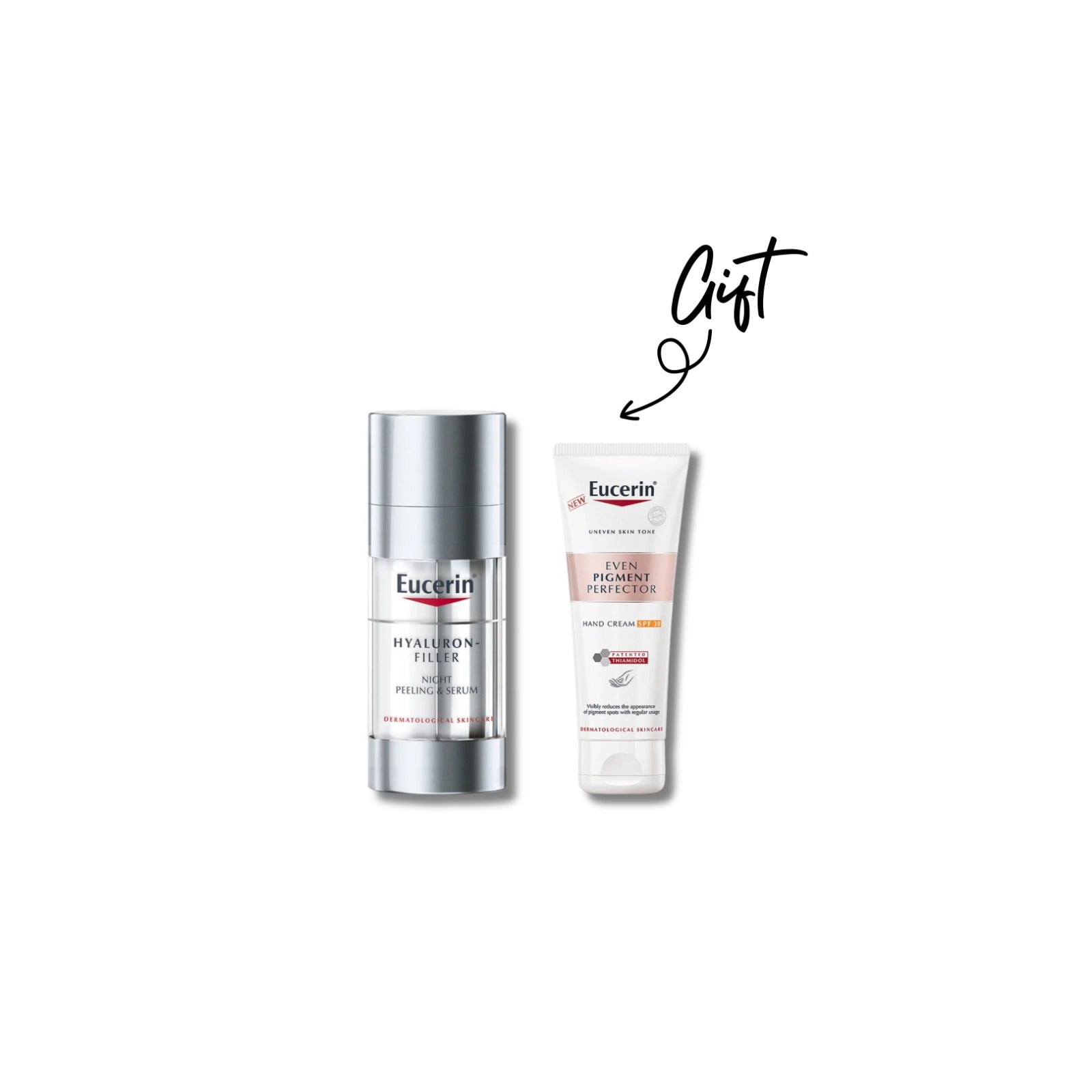 Eucerin - Hyaluron-Filler Anti Age Night Peeling & Serum + Even Pigment Perfector | MazenOnline