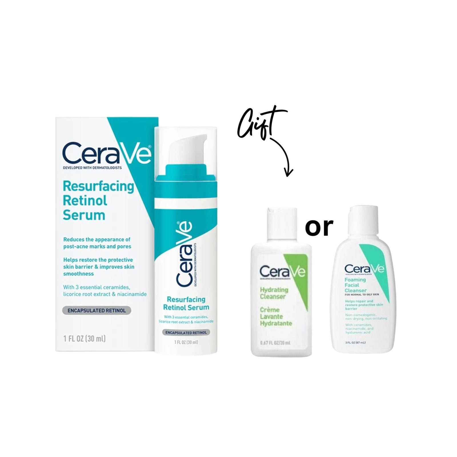 Resurfacing Retinol Serum + Gift