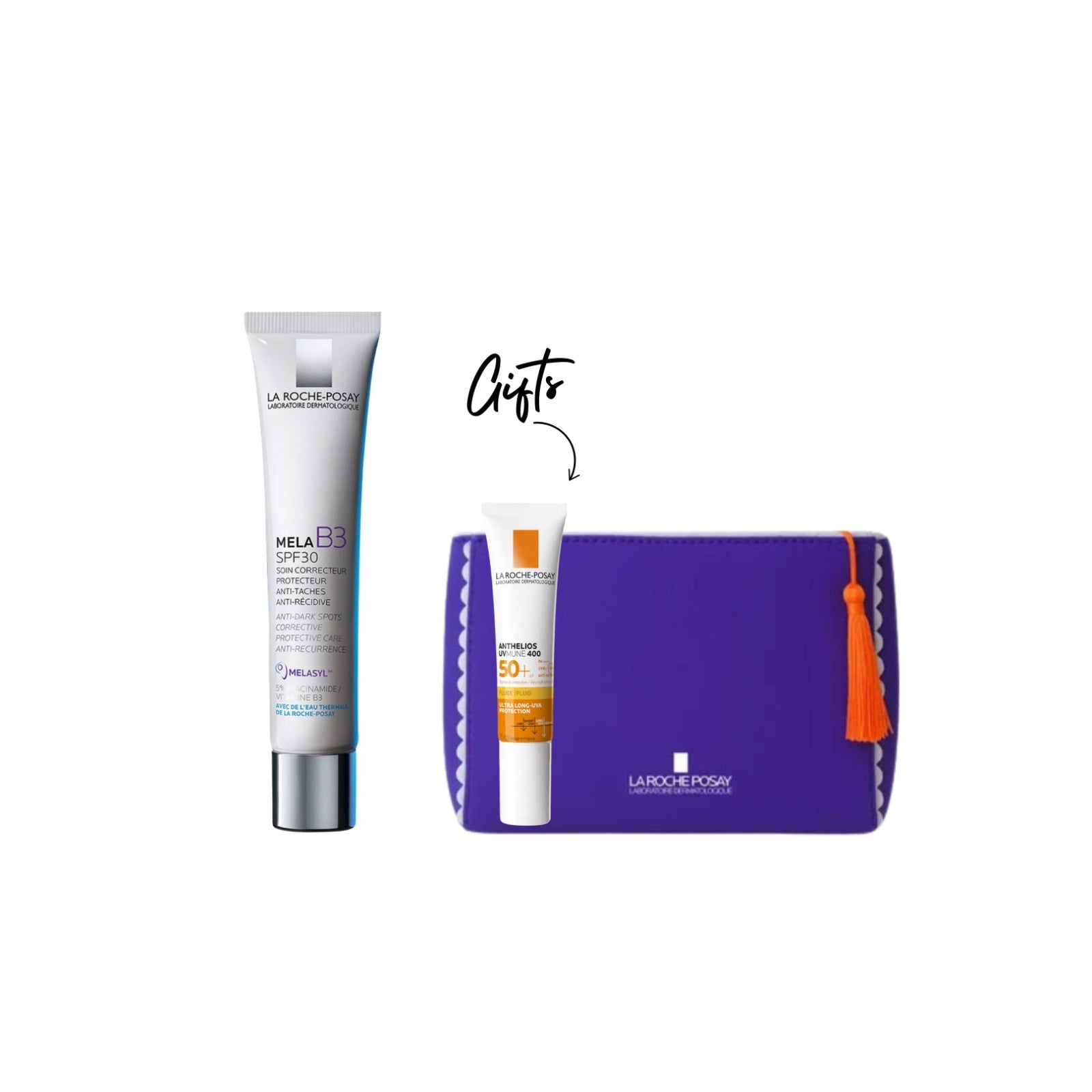 Mela B3 anti-dark spots concentrate cream SPF30 with Niacinamide + Gifts