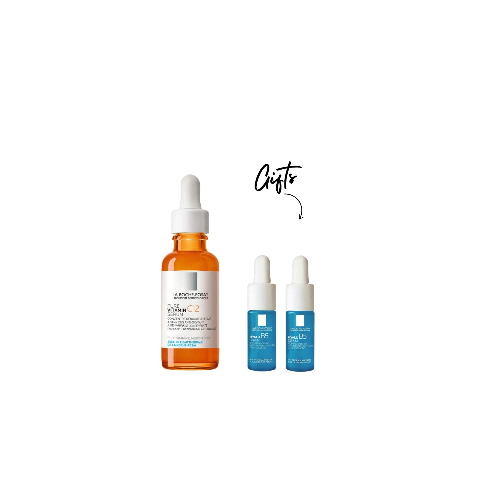 Vitamin C12 Serum Anti-Wrinkle and Radiance + Gift