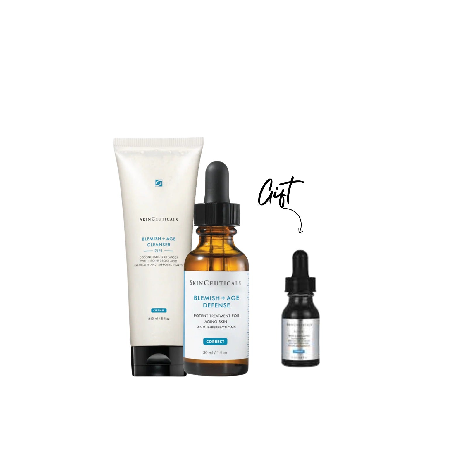 SkinCeuticals - Blemish & Age Cleanser Gel + Blemish + Age Defense 30 ml + Gift | MazenOnline