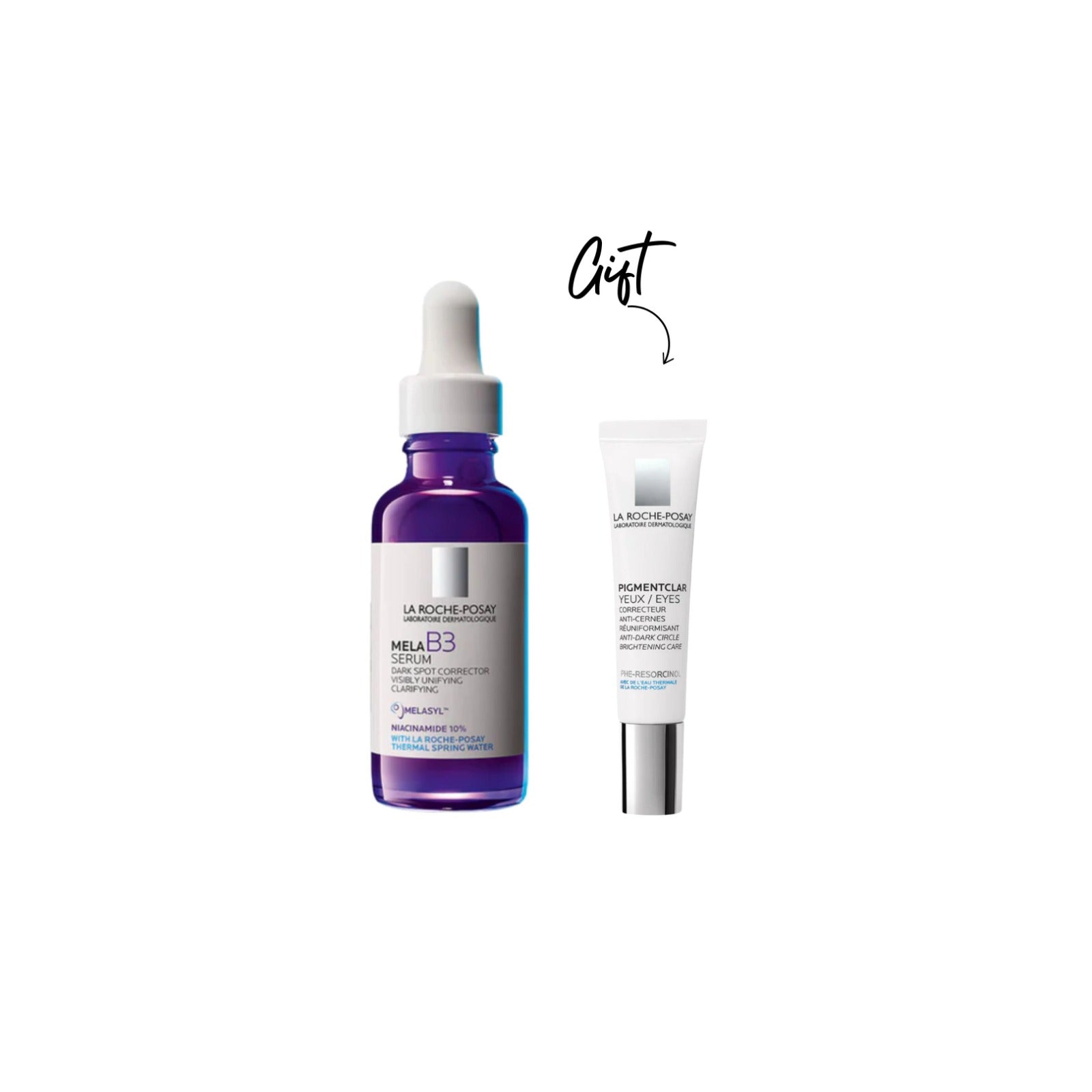 La Roche-Posay - Mela B3 anti-dark spots concentrate serum with Niacinamide + Gift | MazenOnline