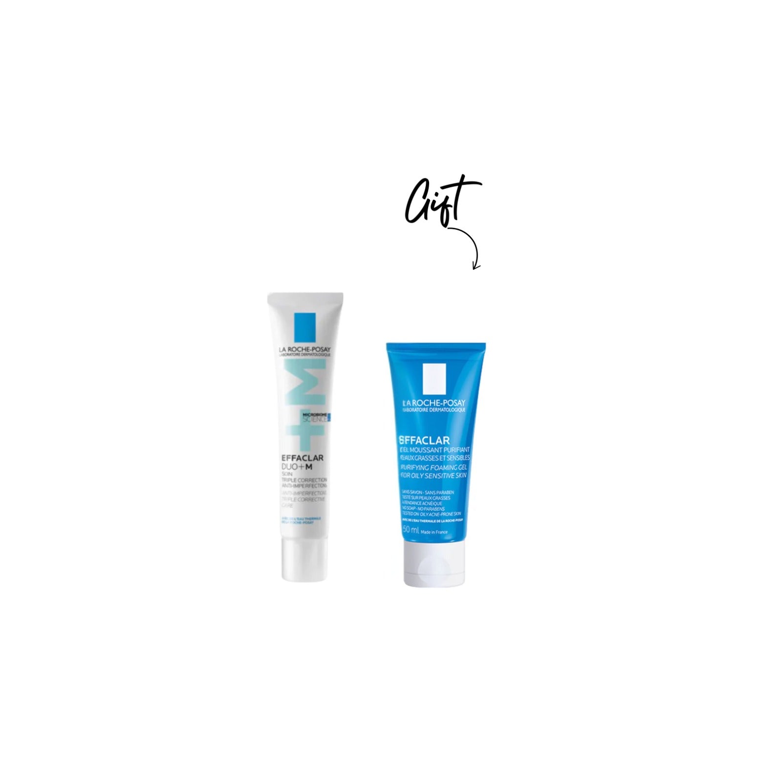 La Roche-Posay - Effaclar Duo+M Anti-Imperfections Triple Corrective Care + Gift | MazenOnline