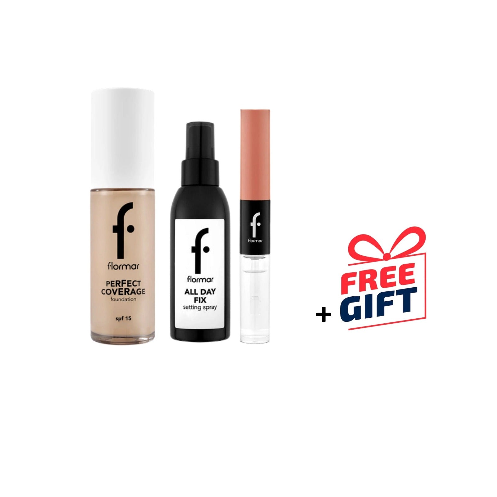 MazenOnline - All Day Fix Setting Spray + Perfect Coverage Foundation + Duoglam Lipstick + Gifts | MazenOnline