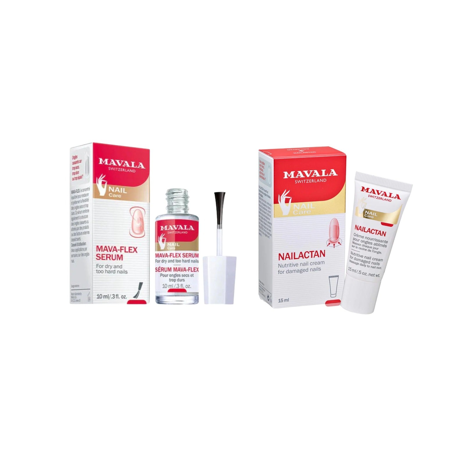 Mavala - Mava-Flex Serum + Nailactan Nourishing Cream | MazenOnline