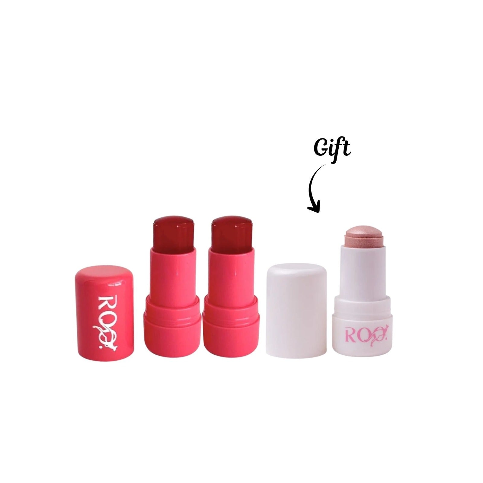 buy 2 jelly sticks get the rose milk highlighter for free