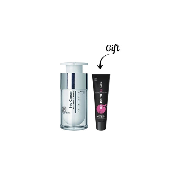 buy anti wrinkles eye cream and get the lip balm for free