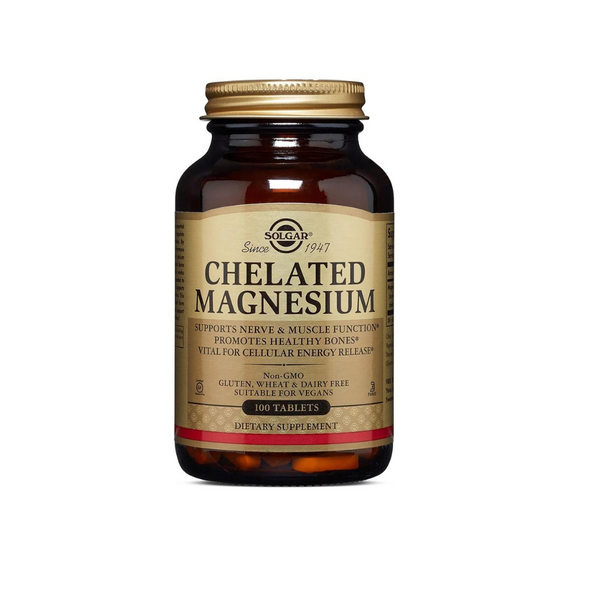 Solgar - Chelated Magnesium | MazenOnline