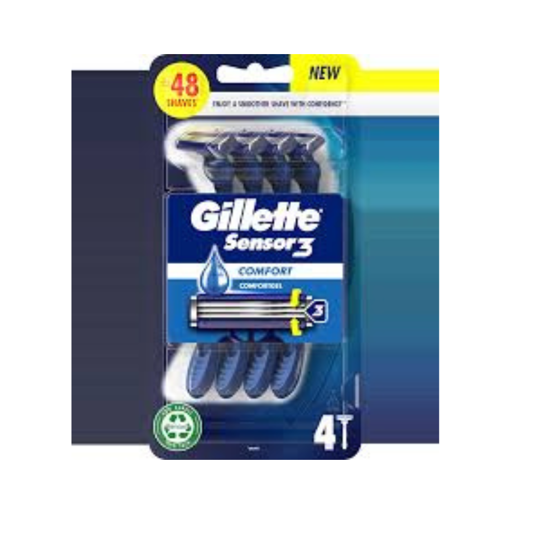 GILLETTE - Comfort Disposable Razor Blade 4 U | MazenOnline Main image